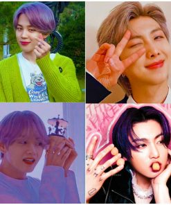 برچسب BTS مربع