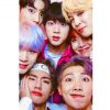 برچسب BTS مستطیل
