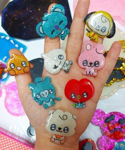 قالب bt21 نشسته بزرگ